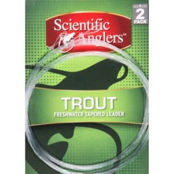 Scientific Anglers Premium Freshwater Trout Leaders - Loop, 2-Pack, 9’