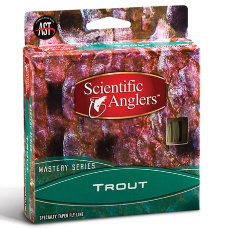 Scientific Anglers Mastery Trout Double Taper Fly Line - Floating, 90’