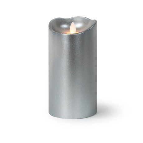 Two's Company Dazzler Flameless Wax Candle - 7"