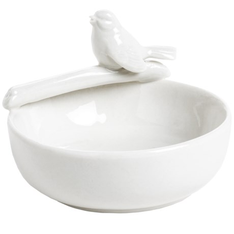 Two's Company Two’s Company Bird on a Branch Bowl - Porcelain