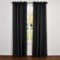 Couture Woven Midnight Embossed Curtains - 104x63”, Grommet Top, Insulated