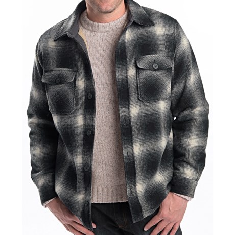 Woolrich Charley Shirt Jacket - Wool, Fleece Lining (For Men)