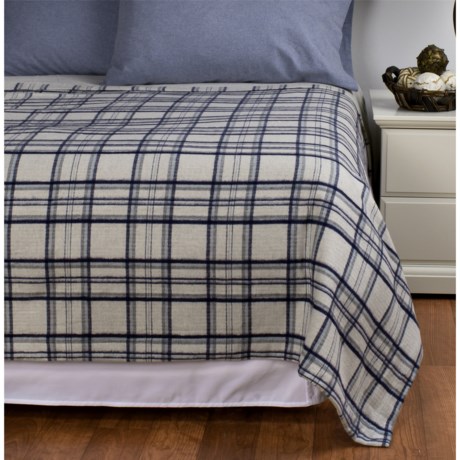 Peacock Alley Printed Flannel Blanket - Twin