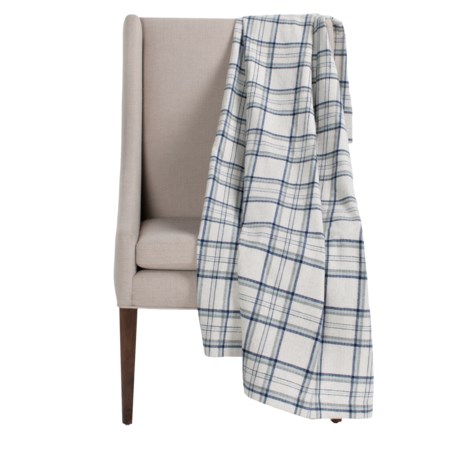 Peacock Alley Printed Flannel Throw Blanket - 50x70”