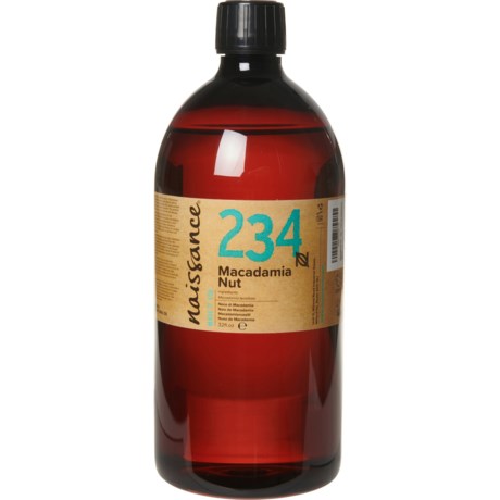 NAISSANCE Macadamia Nut Carrier Oil for Hair and Skin - 32 oz.