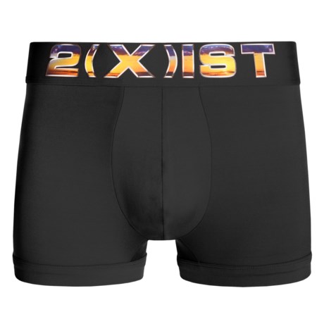 2(x)ist Electric Micro Limited Edition No-Show Boxer Briefs (For Men)