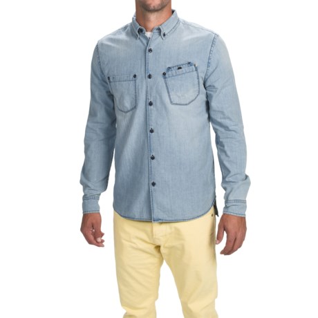 Barbour International Lampkin Denim Shirt - Slim Fit, Long Sleeve (For Men)