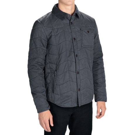 Barbour Curve Quilted Overshirt Jacket (For Men)