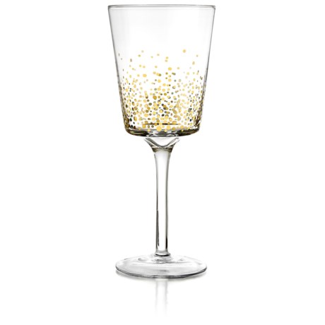 The Jay Companies Gold Luster Wine Glasses - Set of 4, 9.1 fl.oz.