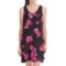 Carole Hochman Midnight by  Floating Floral Nightgown - Sleeveless (For Women)