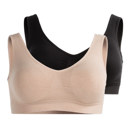 Seamless Bras - Review of Delta Burke Intimates Seamless Bras - 2-Pack ...