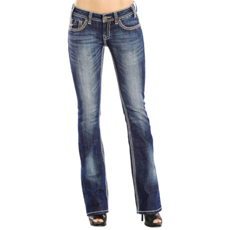 Rock & Roll Cowgirl Rival Jeans - Low Rise, Bootcut (For Women)