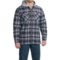 Stanley Hooded Shirt Jacket - Sherpa Lined (For Men)