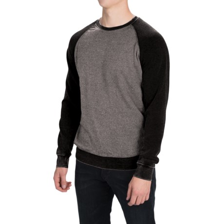 Threads 4 Thought Burnout Raglan Sweatshirt - Organic Cotton-Recycled Polyester (For Men)