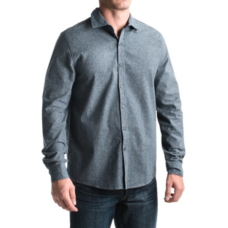 Threads 4 Thought Brushed Chambray Shirt - Organic Cotton, Long Sleeve (For Men)