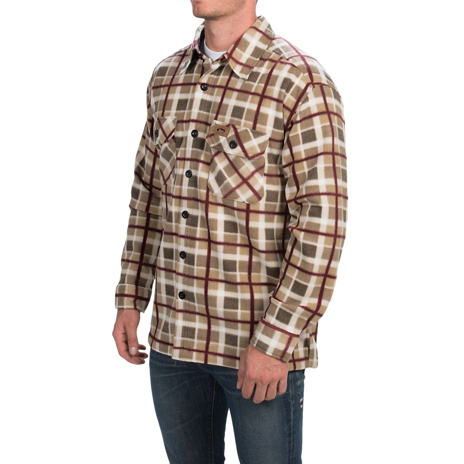 Stillwater Supply Co. Fleece Shirt Jacket (For Men) 9891W - Save 84%