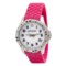 Wenger Squadron Mother-of-Pearl Watch - Silicone Strap (For Women)