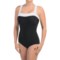 Miraclesuit Color-Block Square Neck Swimsuit (For Women)