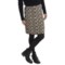 Joan Vass Printed Cotton Skirt (For Women)