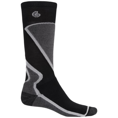 Point6 Park Ski Socks - Merino Wool, Over the Calf (For Men and Women)
