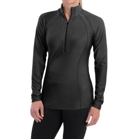 Snow Angel Doeskin Midweight Base Layer Top - Zip Neck, Long Sleeve (For Women)