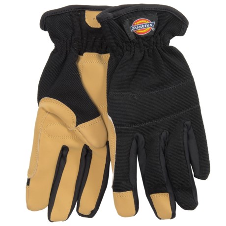 Dickies Tough Task Synthetic Leather Palm Gloves (For Men and Women)