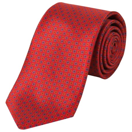Ike Behar Neat Floral Tie - Silk (For Men)