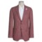 Riviera Red Nazareth Sharkskin Sport Coat - Linen-Wool-Silk (For Men)