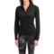 super.natural 140 Base Layer Top - Merino Wool, Zip Neck, Long Sleeve (For Women)