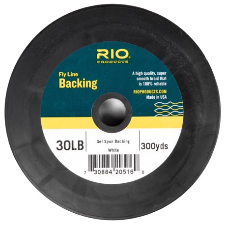 Rio Products Rio Gel-Spun Fly Line Backing - 300 yds., 30 lb.
