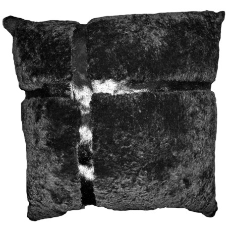 Auskin Cowhide and Sheepskin Pillow - 20”