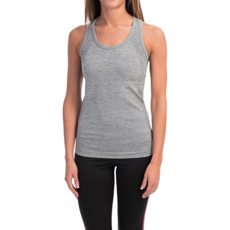 Just One Seamless Textured Tank Top (For Women)