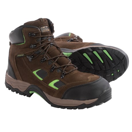 McRae Hiker Work Boots - Waterproof, Steel Toe, Suede (For Men)