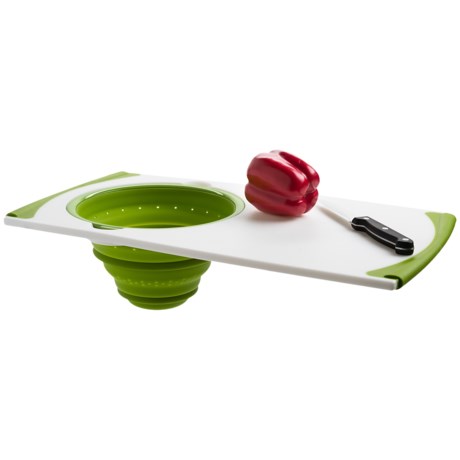 Dexas Popware Over-the-Sink Cutting/Draining Board - Collapsible