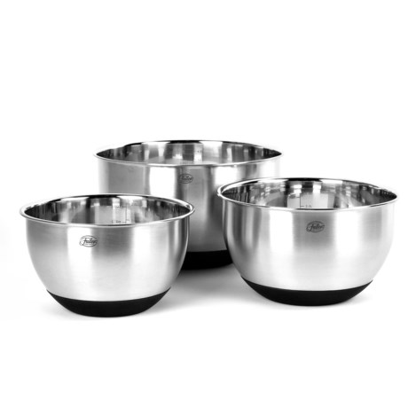 Fuller Brush Company Stainless Steel Mixing Bowls - Set of 3