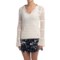 Roxy Gridley Hooded Sweater - V-Neck (For Women)