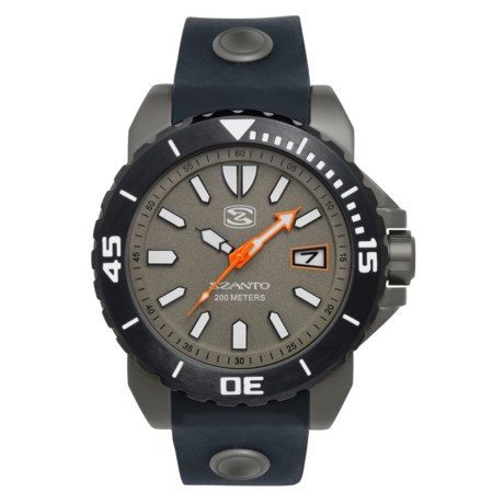 Szanto 5000 Series 200 Meter Dive Watch - Rubber Band (For Men)