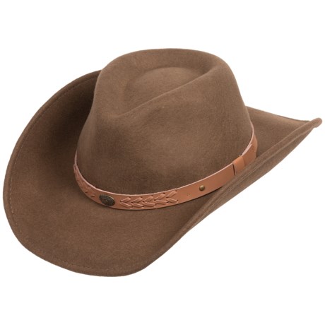 Bailey Waverly Cowboy Hat - Felted Wool (For Men and Women)