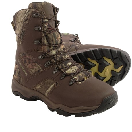 LaCrosse Quick Shot 8” Mossy Oak Hunting Boots - Waterproof, Insulated (For Men)