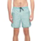 Quiksilver Tackle Scallop Hem Volley Swim Shorts - UPF 50, Built-In Liner Shorts