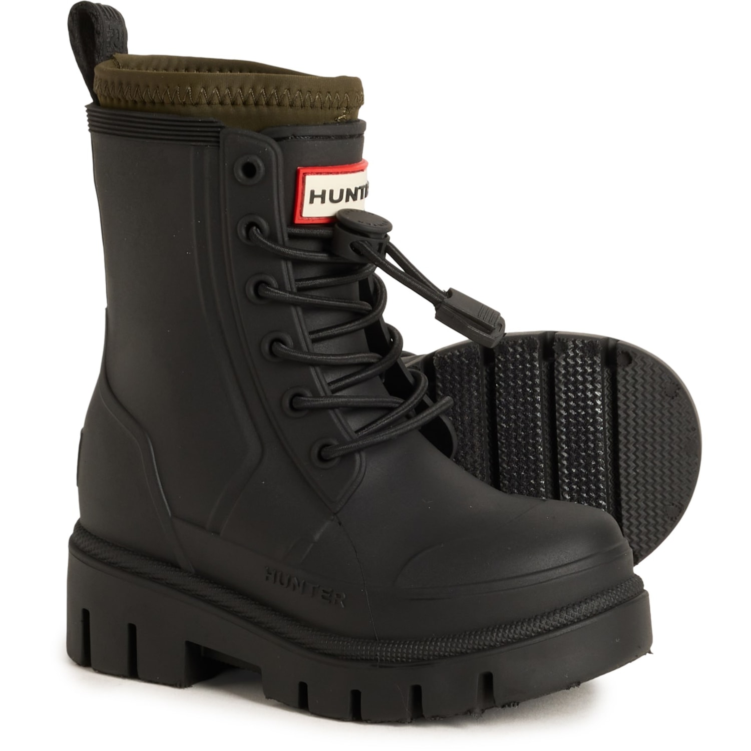 HUNTER Little Boys and Girls Stamp Boots - Waterproof