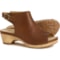 Dansko Lizzy Peep Toe Sandals - Leather (For Women)