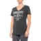 Reebok Crossfit® Graphic T-Shirt - V-Neck, Short Sleeve (For Women)