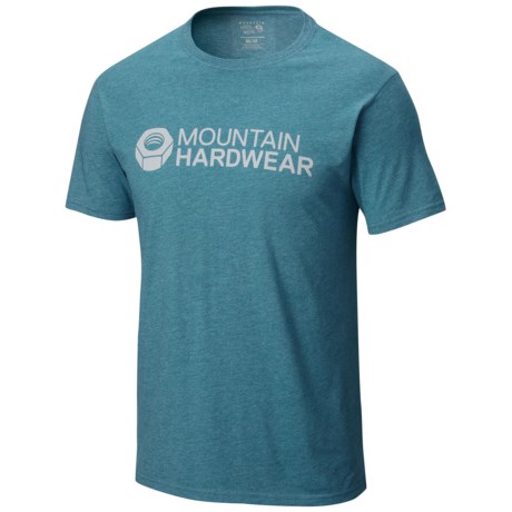 Mountain Hardwear Logo Graphic T-Shirt - Short Sleeve (For Men)