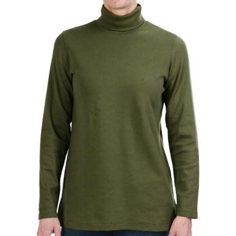 Specially made Cotton Turtleneck - Long Sleeve (For Women)