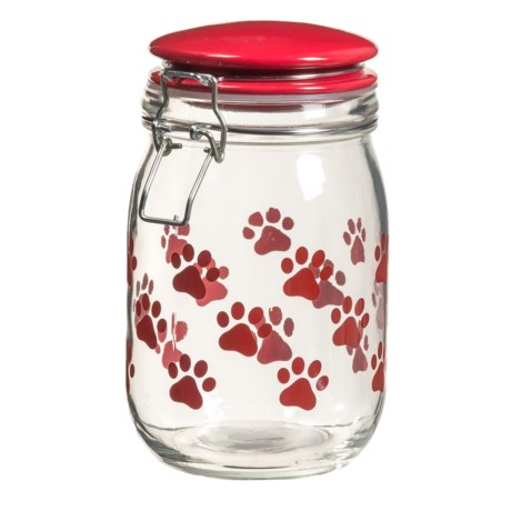 Global Amici Paw Milan Dog Treat Jar - 36 oz.