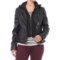 Bod & Christensen Roxanne Hooded Leather Jacket (For Women)