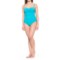 411RJ_3 Profile by Gottex Tutti Fruiti Bandeau One-Piece Swimsuit - Removable Straps, Built-In Bra (For Women)