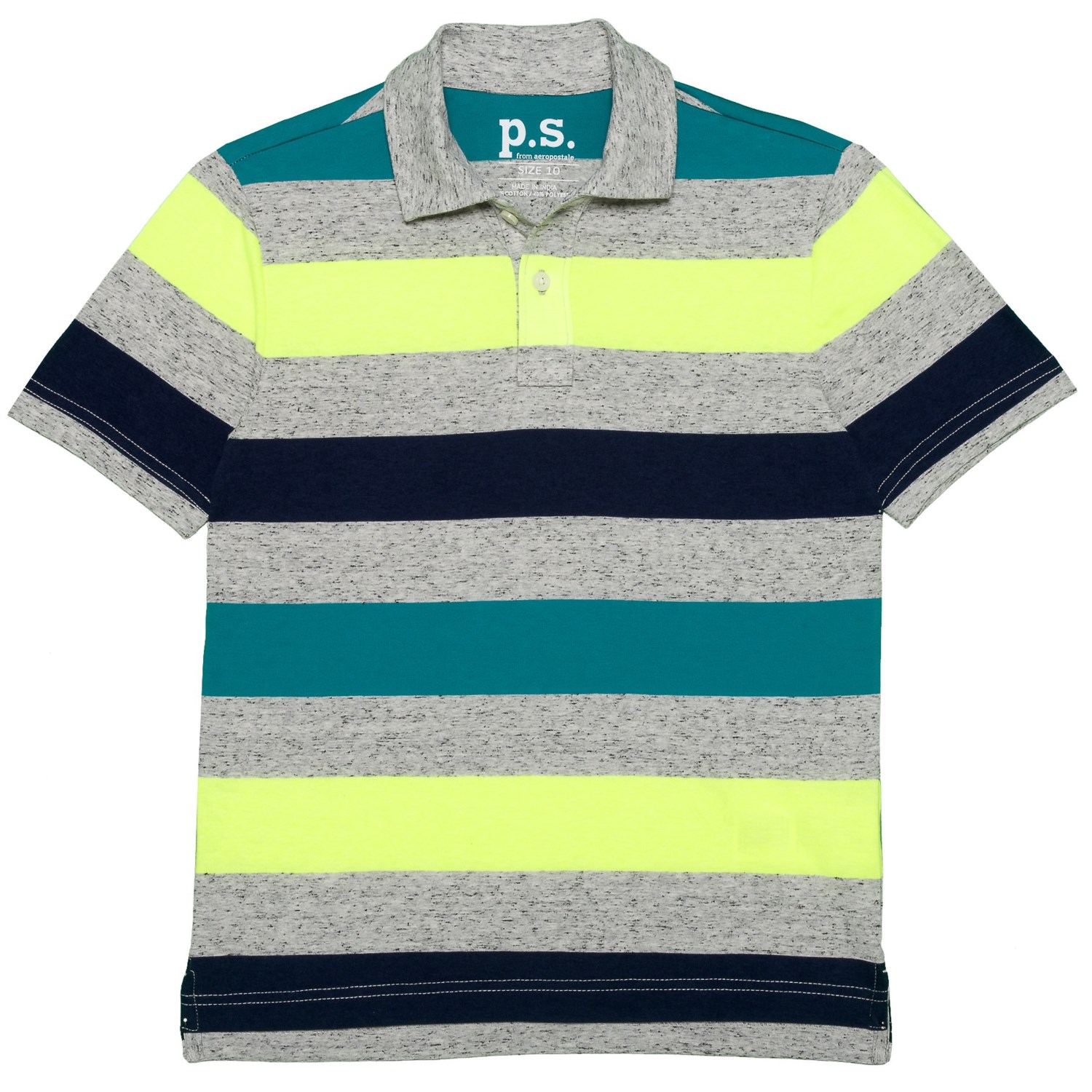 P.S. from Aeropostale Striped Polo Shirt – Short Sleeve (For Big Boys)