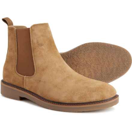 PS POELMAN Chelsea Boots - Suede (For Men) in Tan